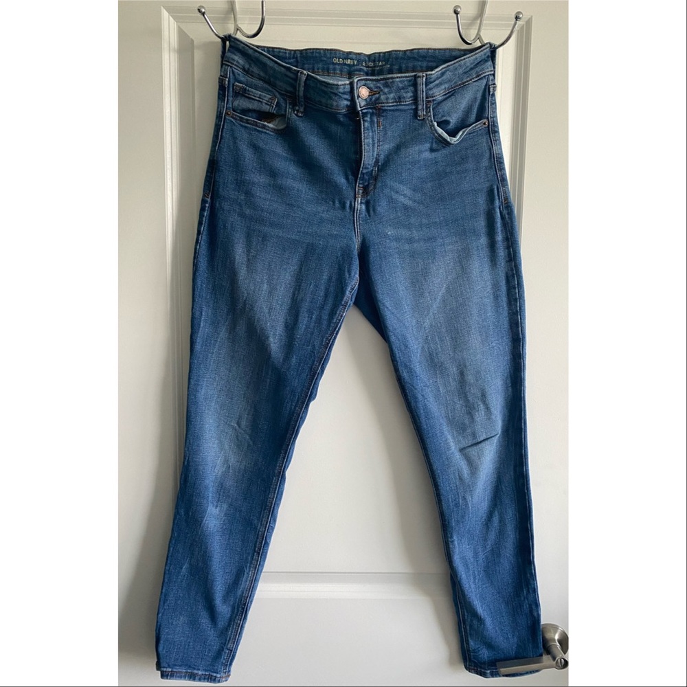 Old Navy Rockstar Mid Rise Jeans
